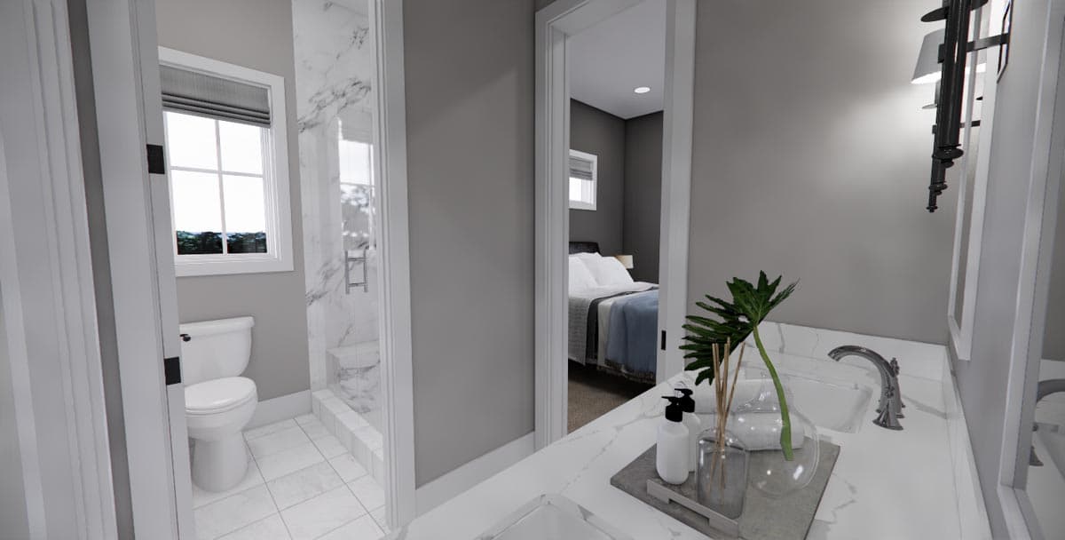 Plan 14675RK: 4-Bed New American House Plan with Exposed Rafter Tail Porch - Image #41 - Country, Farmhouse, Modern Farmhouse, New American, Northwest, Traditional