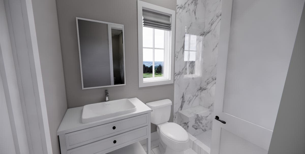 Plan 14675RK: 4-Bed New American House Plan with Exposed Rafter Tail Porch - Image #46 - Country, Farmhouse, Modern Farmhouse, New American, Northwest, Traditional