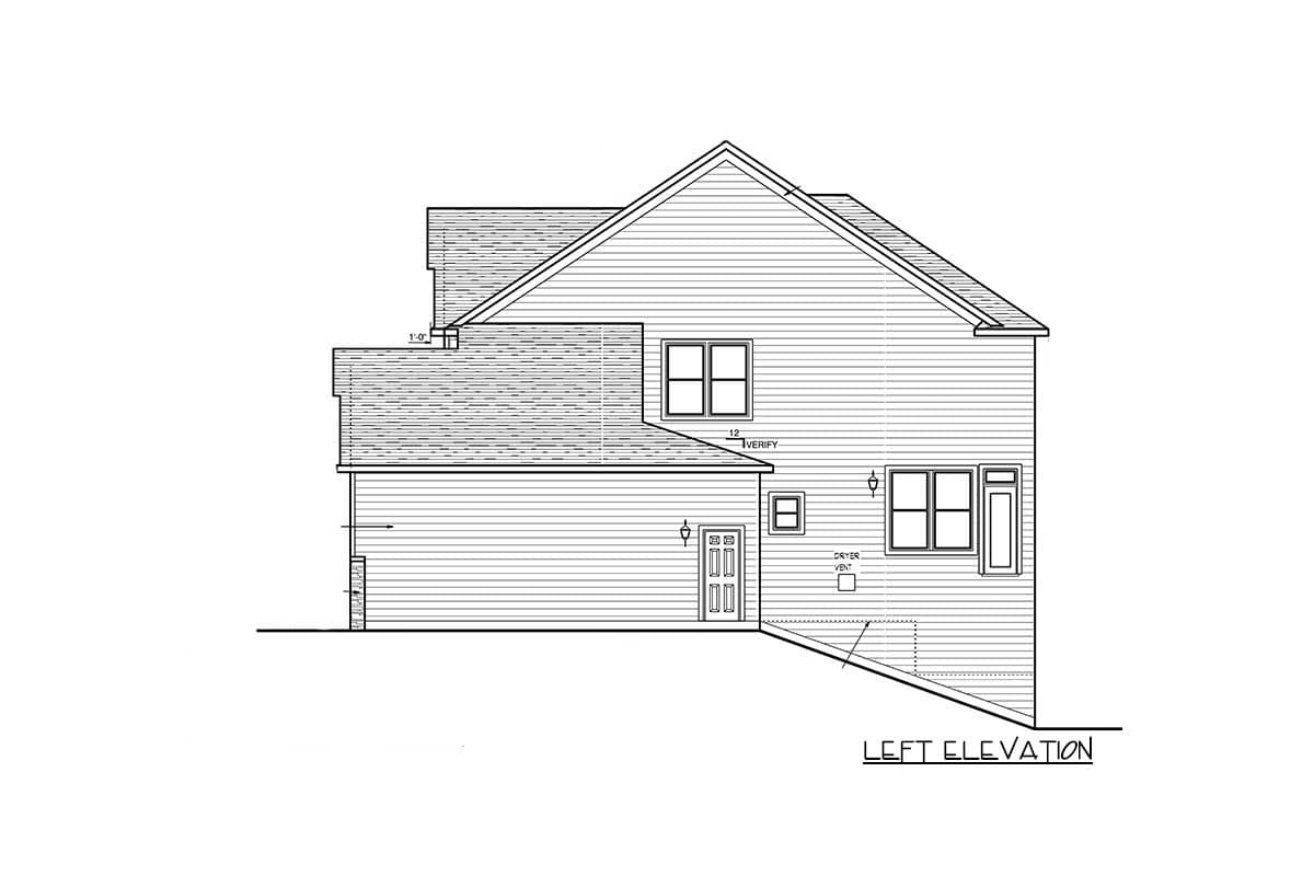 Plan 73394HS: Exclusive Two-Story 4-Bed-Plus House Plan - Image #49 - Craftsman, New American, Northwest