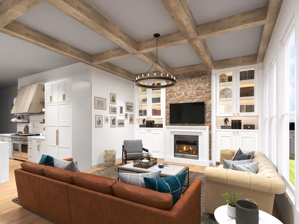 Plan 25657GE: Magnificent Master-On-Main House Plan with up to Five Bedrooms - Image #14 - Country, Craftsman, European, Mountain