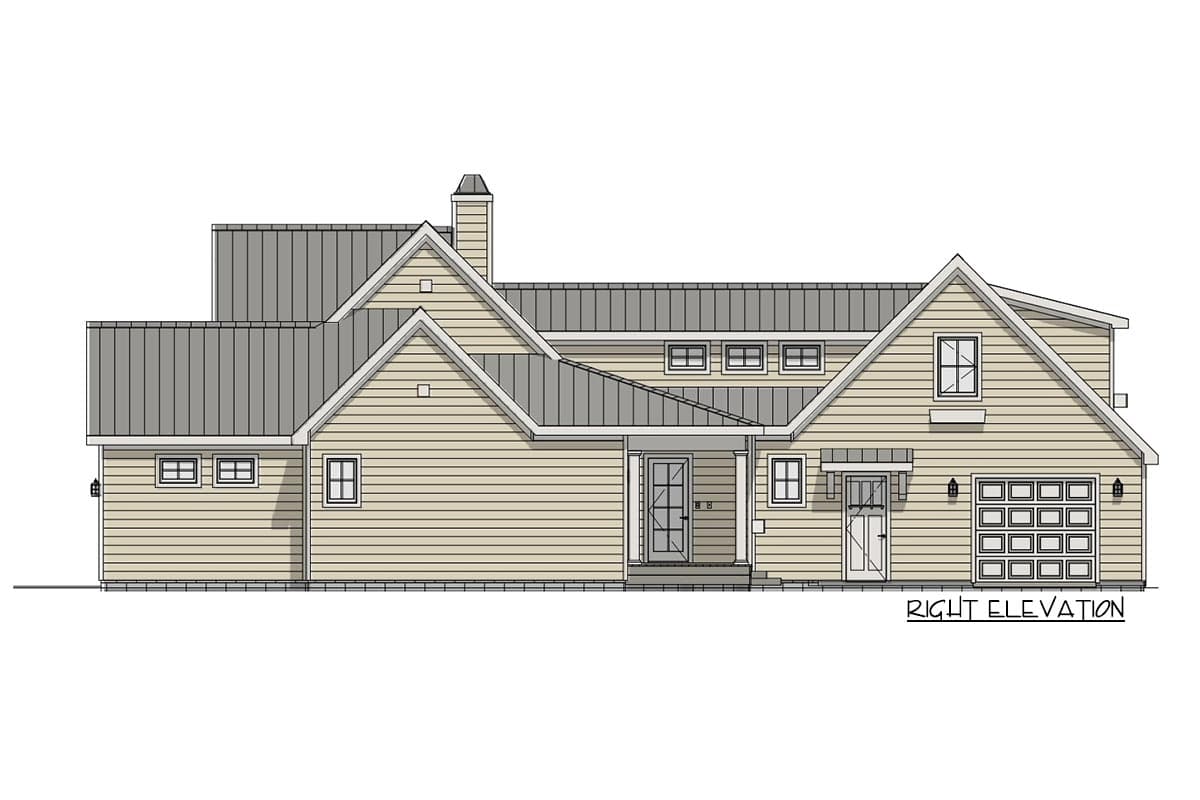 Plan 28931JJ: 3-Bed Modern Farmhouse with Bonus Room and Attached 2-Car Garage - Image #16 - Country, Farmhouse, Modern Farmhouse, New American, Ranch, Traditional