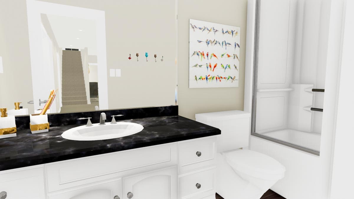 Plan 61309UT: 4-Bed Ranch Plan with First-Floor Master and Finished Lower Level - Image #21 - New American, Ranch, Traditional