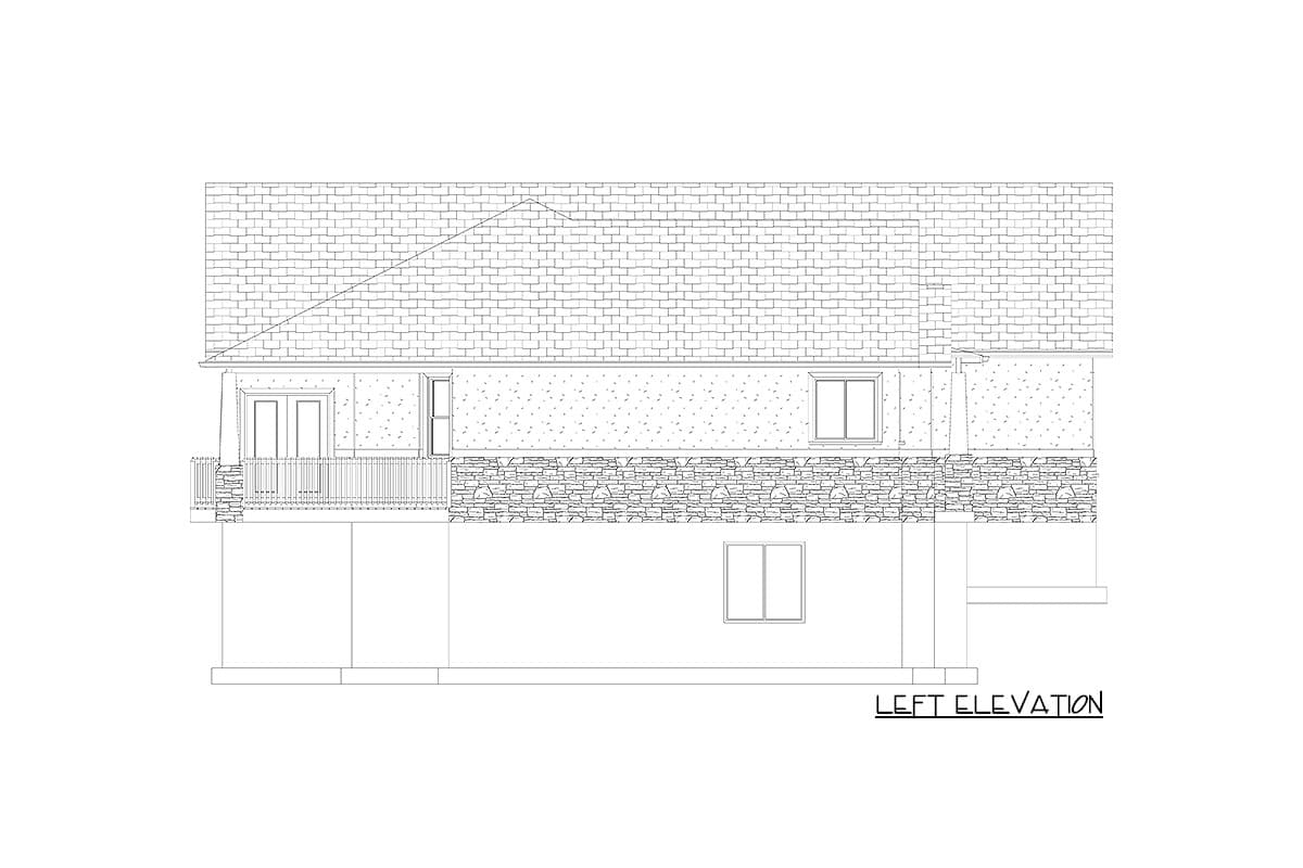 Plan 61309UT: 4-Bed Ranch Plan with First-Floor Master and Finished Lower Level - Image #25 - New American, Ranch, Traditional