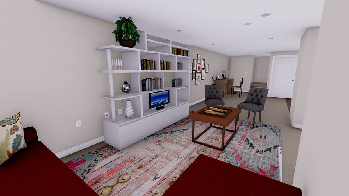 Plan 61311UT: 3-Bed Ranch House Plan with Lower-Level Unit  - Image #17 - Ranch, Traditional