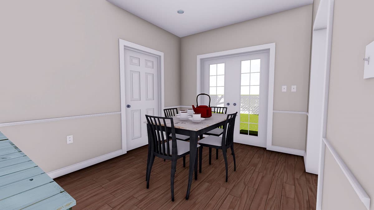 Plan 61311UT: 3-Bed Ranch House Plan with Lower-Level Unit  - Image #22 - Ranch, Traditional