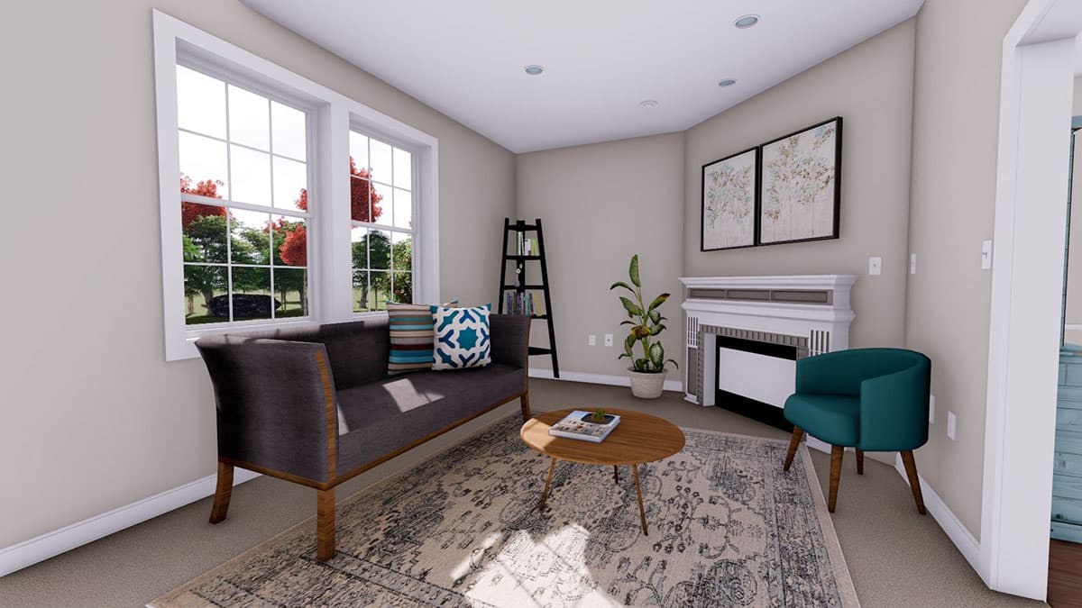 Plan 61311UT: 3-Bed Ranch House Plan with Lower-Level Unit  - Image #6 - Ranch, Traditional