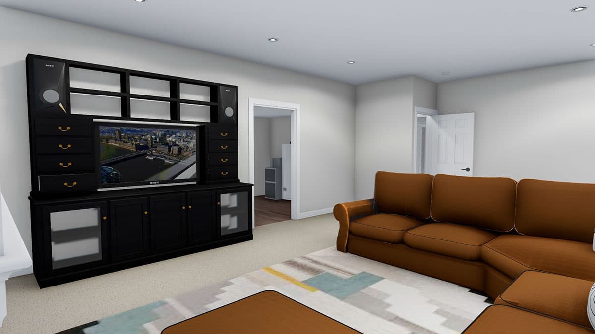 Plan 61313UT: Multi-Generational House Plan with 2 Beds on Main and 4 Beds Below - Image #23 - Craftsman, Northwest