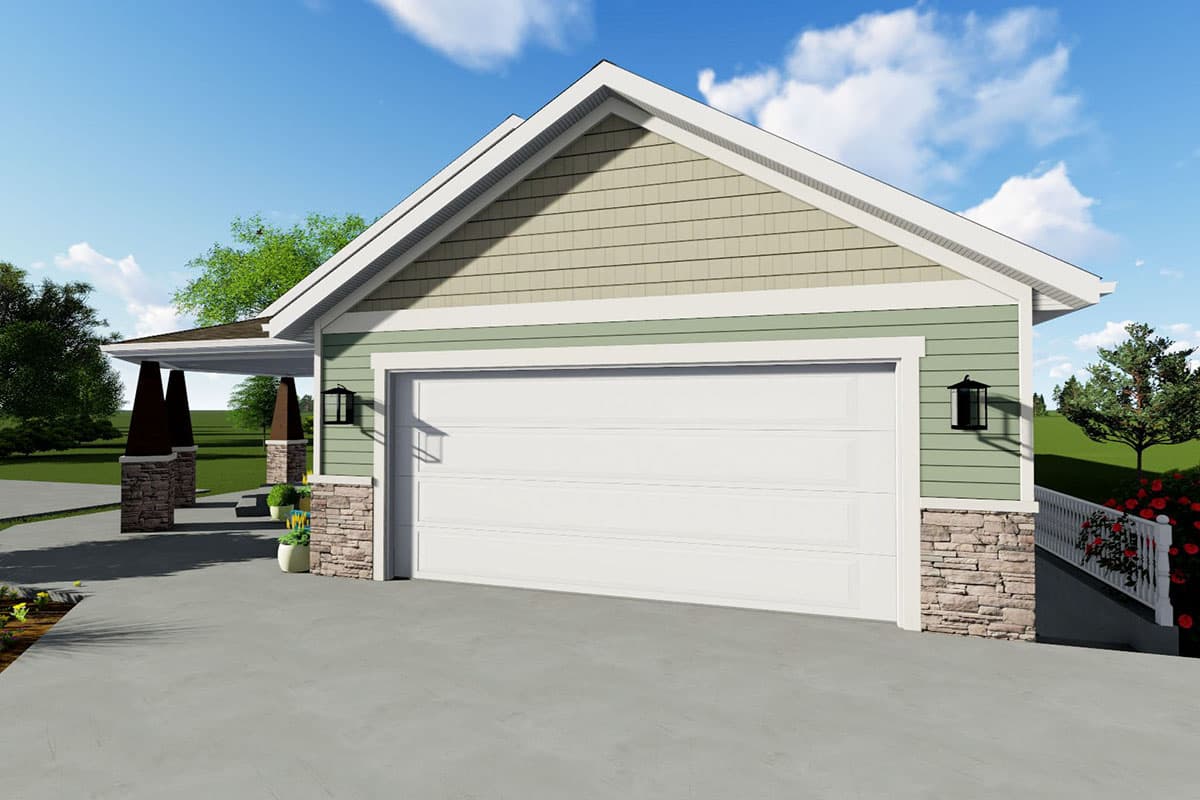 Plan 61313UT: Multi-Generational House Plan with 2 Beds on Main and 4 Beds Below - Image #7 - Craftsman, Northwest