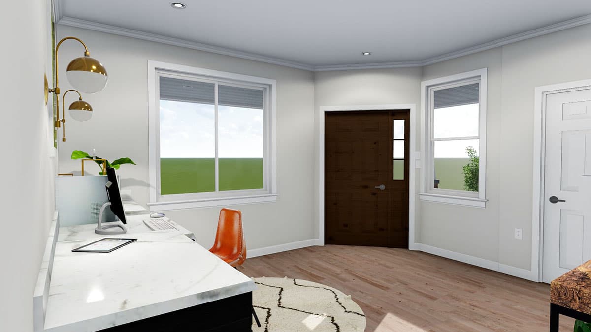 Plan 61313UT: Multi-Generational House Plan with 2 Beds on Main and 4 Beds Below - Image #11 - Craftsman, Northwest