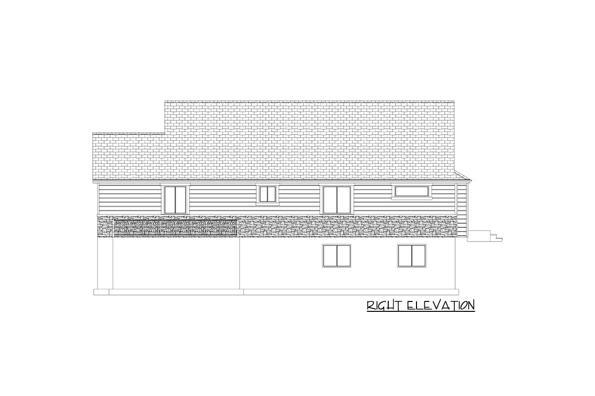 Plan 61313UT: Multi-Generational House Plan with 2 Beds on Main and 4 Beds Below - Image #34 - Craftsman, Northwest