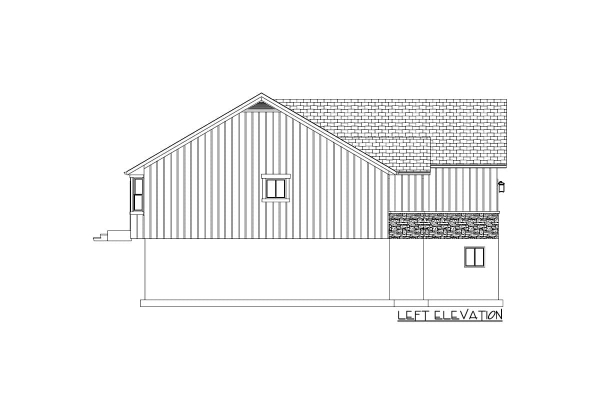 Plan 61314UT: One-Story House Plan with Lower Level Apartment - Image #29 - Ranch, Traditional