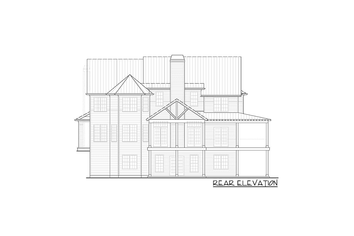 Plan 25659GE: Modern Farmhouse Plan with Wraparound Porch and Optional 2-Story Grand Room - 3261 Sq Ft - Image #19 - Country, Farmhouse, Modern Farmhouse, New American