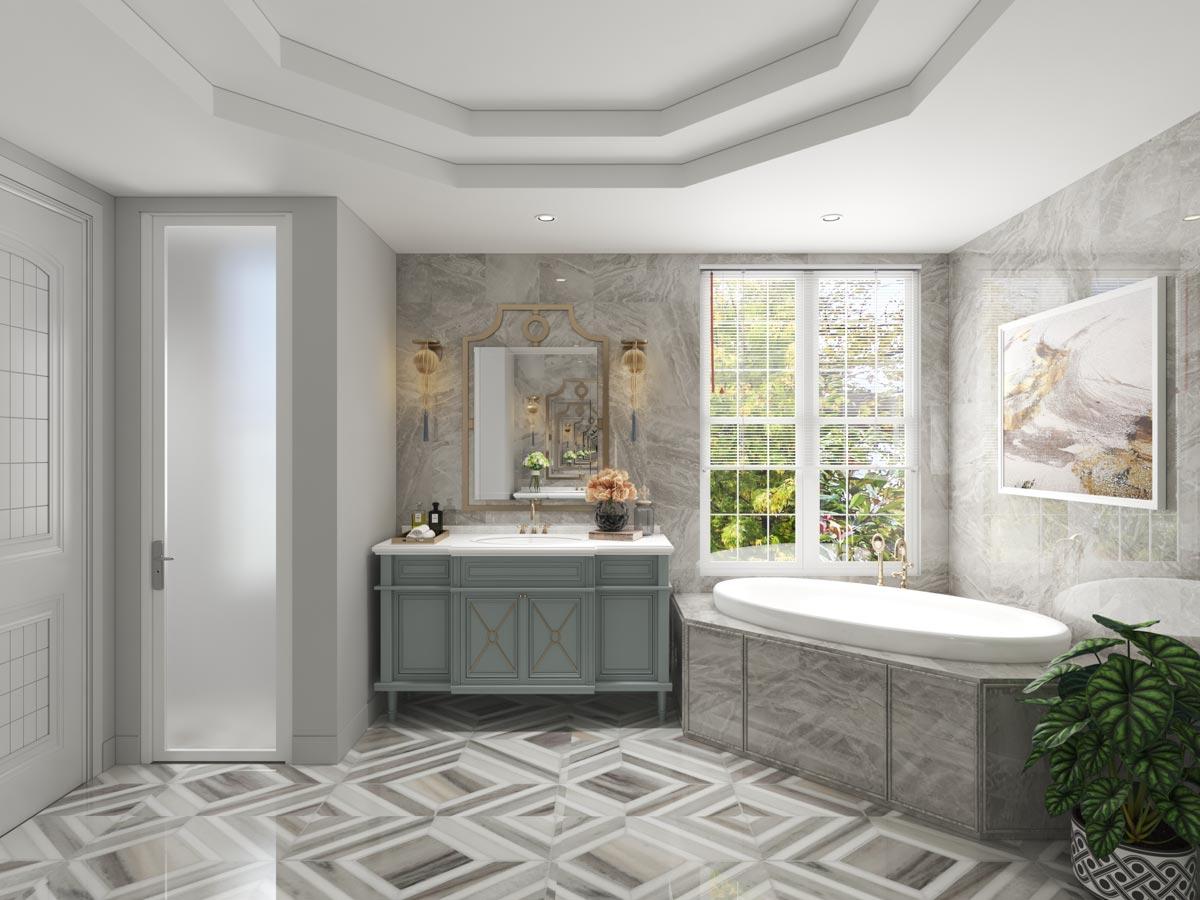 Plan 25660GE: New American House Plan with Wraparound Porch and Optional 2-Story Grand Room - 3314 Sq Ft - Image #16 - Country, Farmhouse, Modern Farmhouse, New American