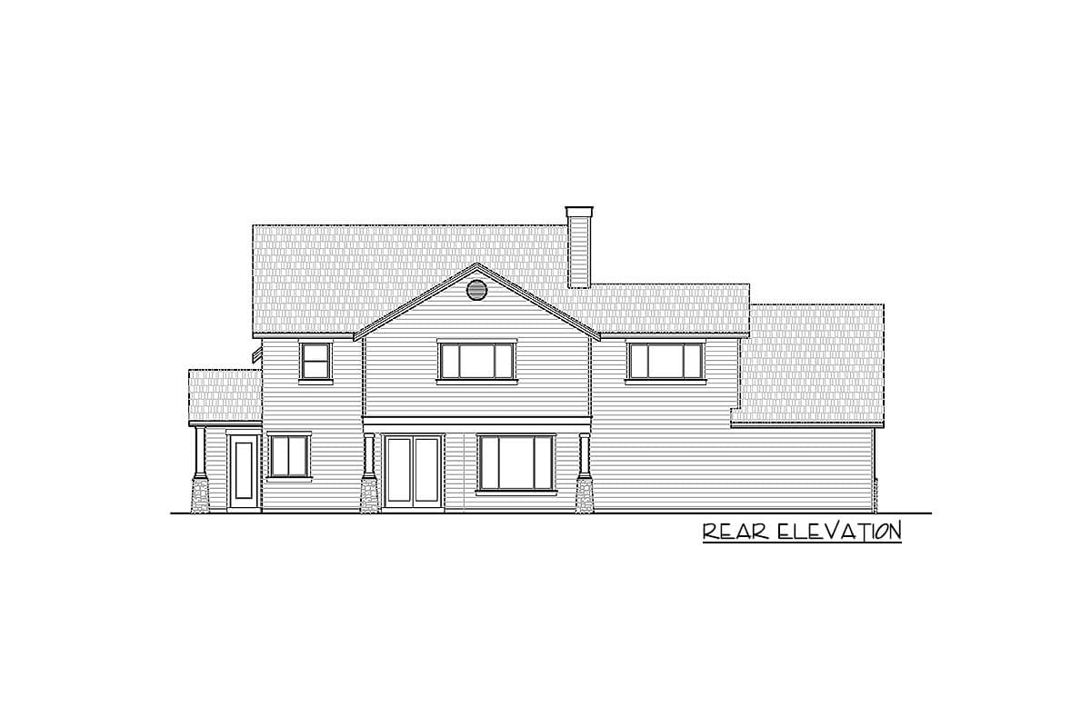 Plan 785003KPH: Magnificent 3-Bedroom Craftsman House Plan with Loft and Bonus Room - Image #26 - Craftsman, New American, Northwest