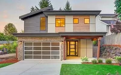 Modern 3-5 Bed House Plan with Second-Level Master