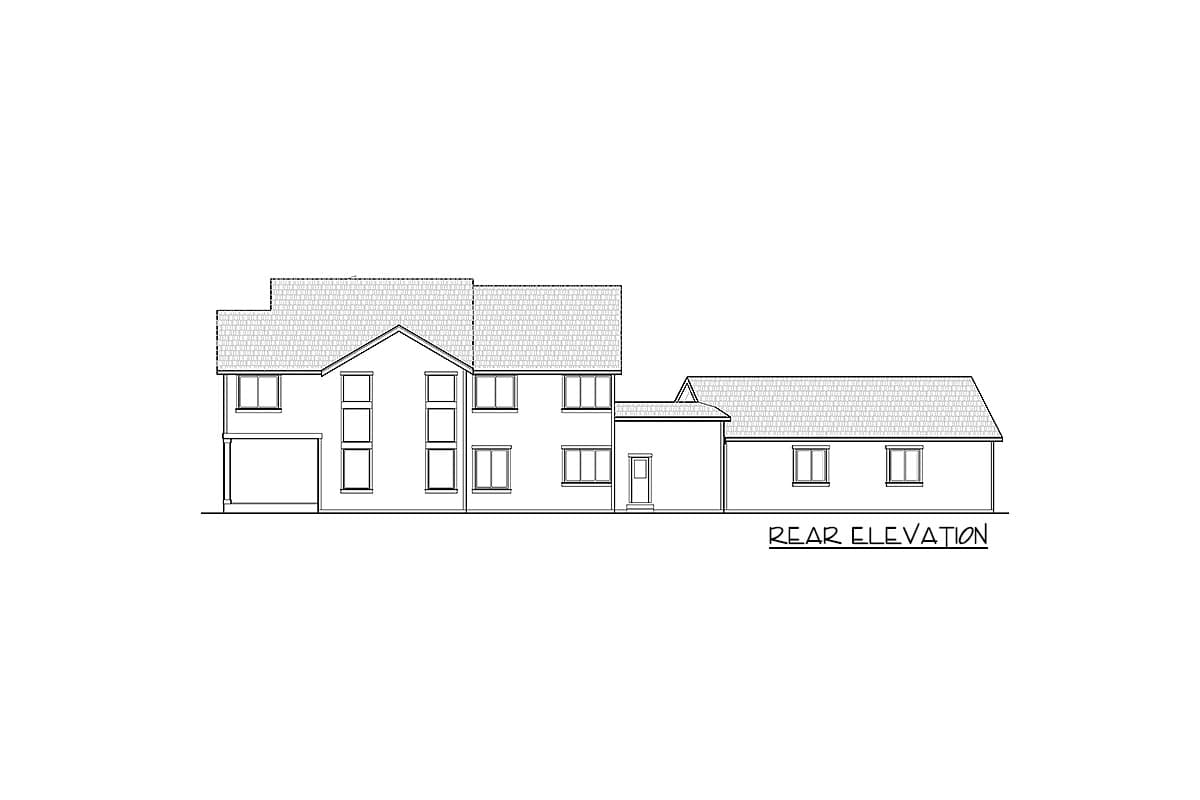 Plan 785009KPH: Craftsman 4-Bed House Plan with 4-Car Garage and Media Room - Image #30 - Craftsman, New American, Northwest, Traditional