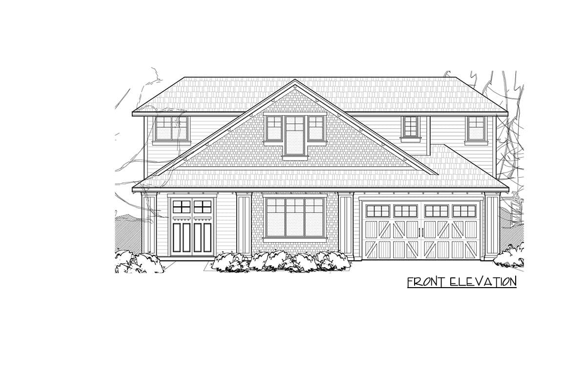 Plan 785010KPH: New American Bungalow House Plan with 2-Story Family Room - Image #39 - Bungalow, Craftsman, New American, Northwest