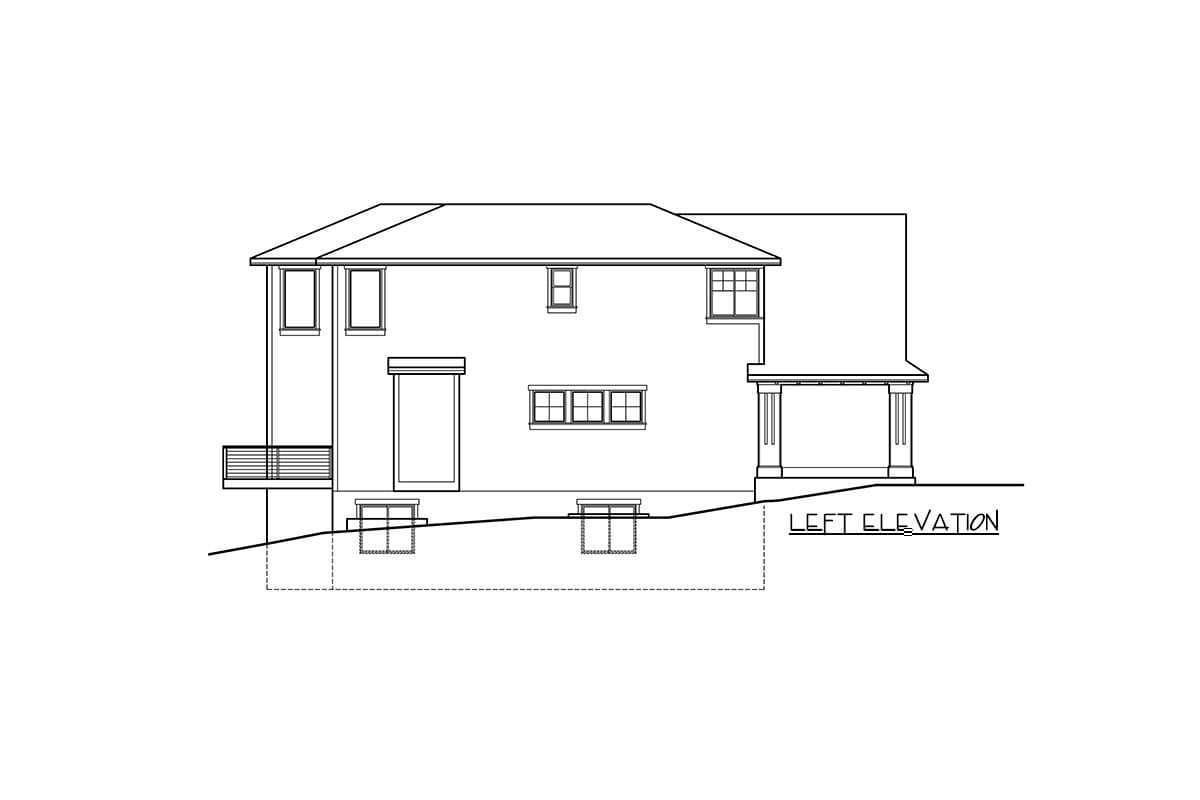 Plan 785010KPH: New American Bungalow House Plan with 2-Story Family Room - Image #40 - Bungalow, Craftsman, New American, Northwest