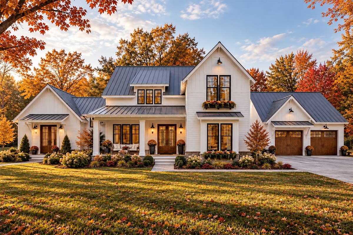 Plan 18301BE: Modern Farmhouse Plan with Private Master Wing - 2542 Sq Ft - Image #12 - Country, Farmhouse, Modern Farmhouse, New American, Traditional