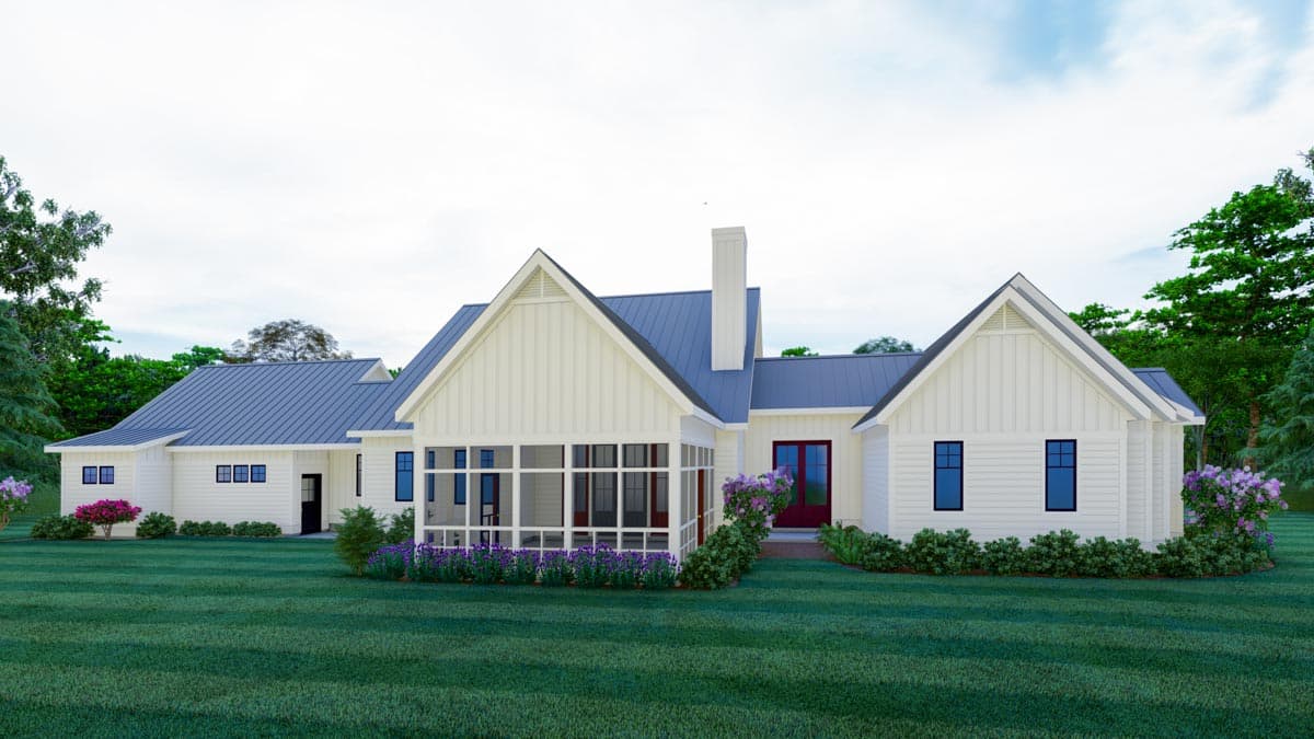 Plan 18301BE: Modern Farmhouse Plan with Private Master Wing - 2542 Sq Ft - Image #7 - Country, Farmhouse, Modern Farmhouse, New American, Traditional