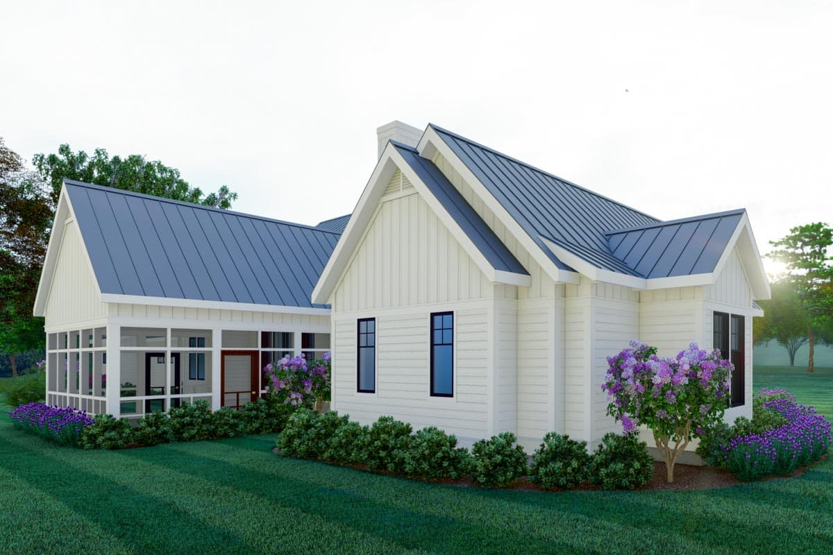 Plan 18301BE: Modern Farmhouse Plan with Private Master Wing - 2542 Sq Ft - Image #8 - Country, Farmhouse, Modern Farmhouse, New American, Traditional