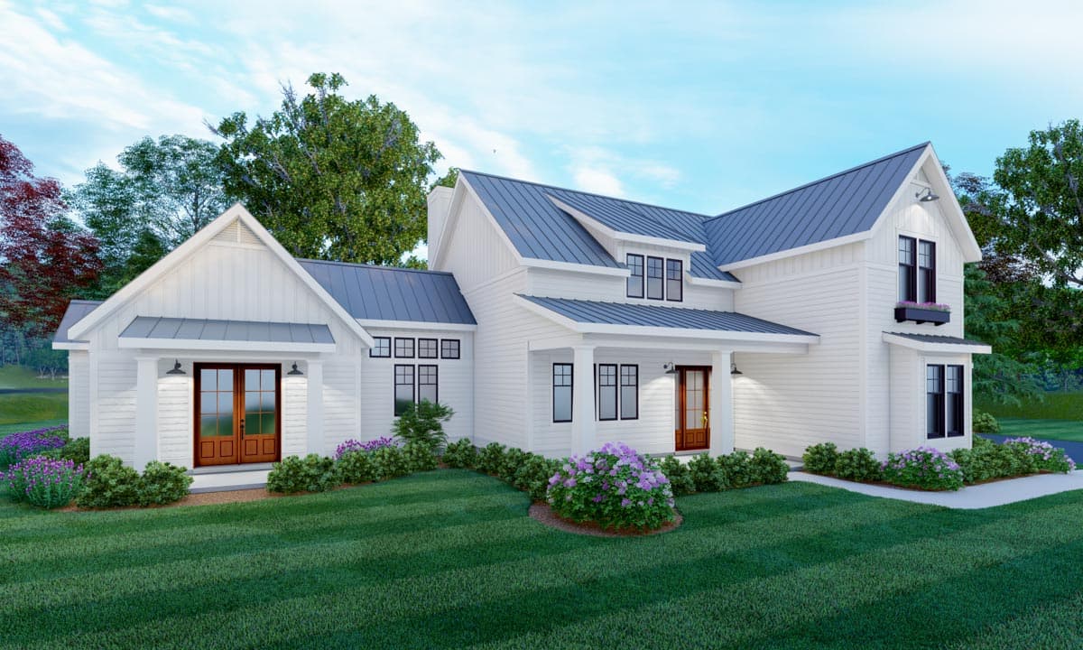 Plan 18301BE: Modern Farmhouse Plan with Private Master Wing - 2542 Sq Ft - Image #10 - Country, Farmhouse, Modern Farmhouse, New American, Traditional