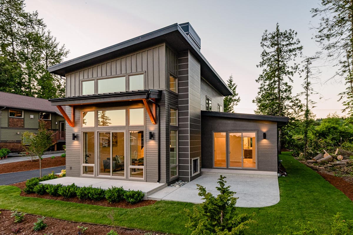 Plan 280024JWD: Splendid Contemporary House Plan with Detached Garage - 2102 Sq Ft - Image #9 - Contemporary, Mid Century Modern, Modern, Northwest