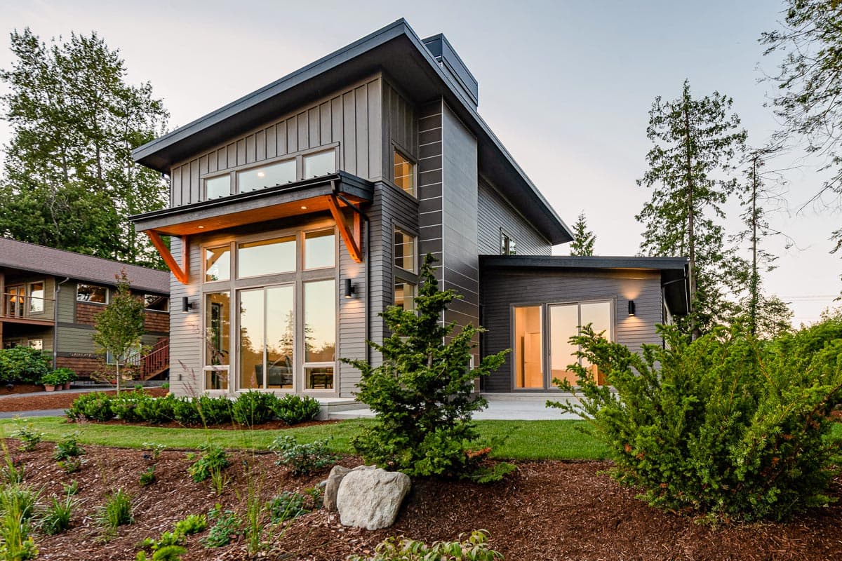 Plan 280024JWD: Splendid Contemporary House Plan with Detached Garage - 2102 Sq Ft - Image #10 - Contemporary, Mid Century Modern, Modern, Northwest