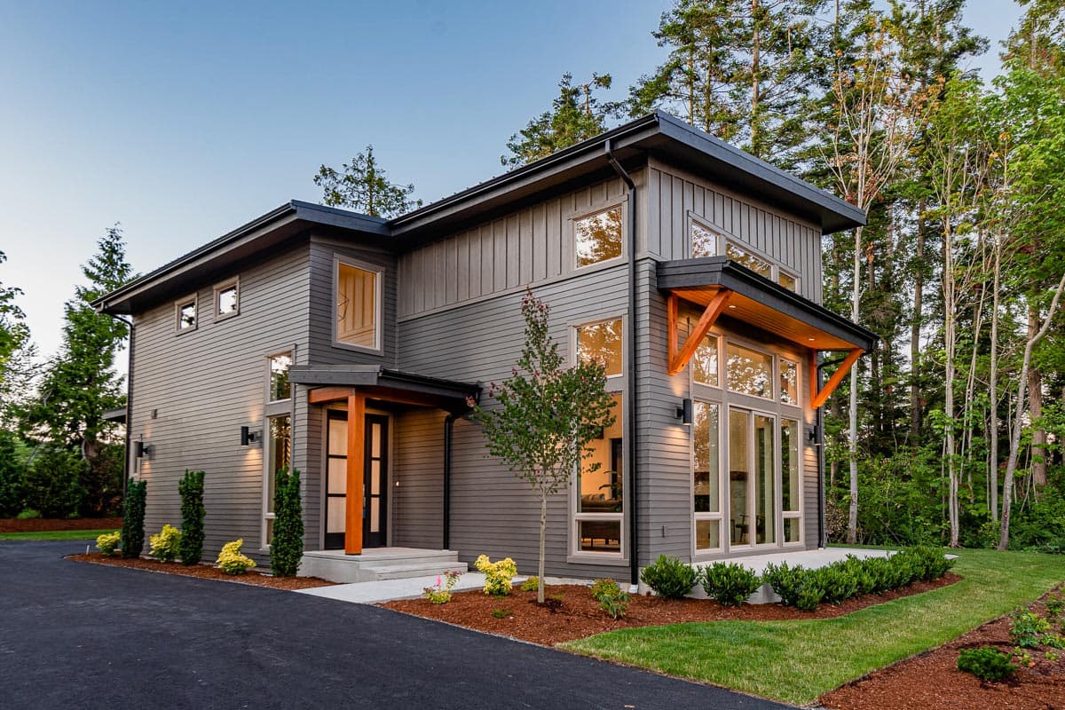 Plan 280024JWD: Splendid Contemporary House Plan with Detached Garage - 2102 Sq Ft - Image #15 - Contemporary, Mid Century Modern, Modern, Northwest