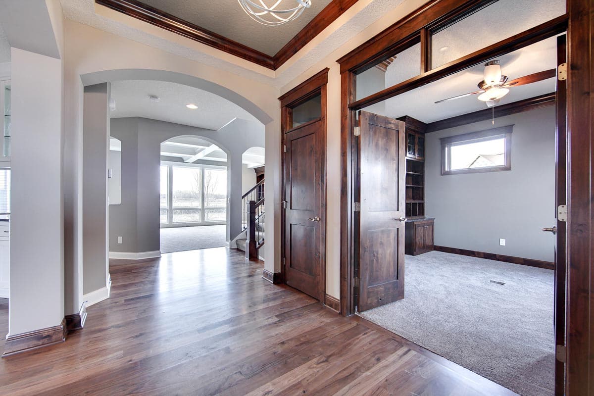 Plan 73401HS: Luxury Home Plan with 4-Season Porch and Indoor Sport Court - Image #10 - Craftsman, New American, Northwest