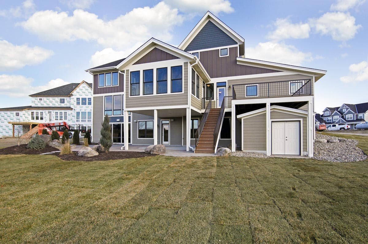 Plan 73401HS: Luxury Home Plan with 4-Season Porch and Indoor Sport Court - Image #98 - Craftsman, New American, Northwest