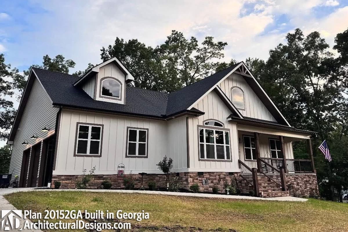 build gallery item - House Plan 20152GA Comes to Life in Georgia