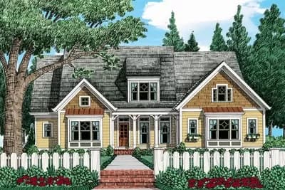 Flexible Craftsman House Plan with Up To 5 Beds