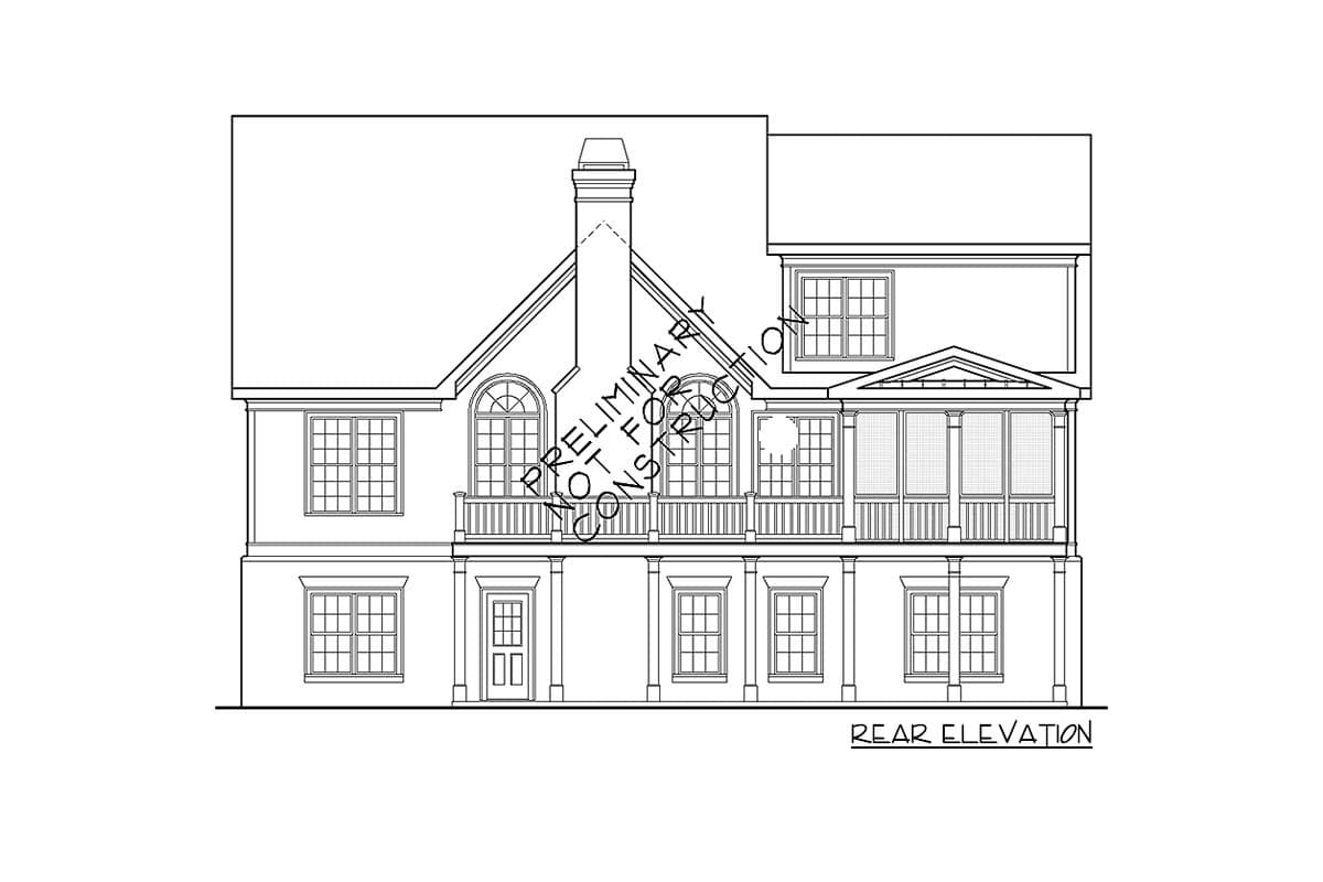 Plan 710010BTZ: Cozy 3-Bed Cottage House Plan with Board and Batten Exterior - 2436 Sq Ft - Image #14 - Cottage, Country