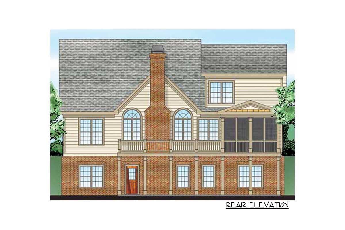 Plan 710010BTZ: Cozy 3-Bed Cottage House Plan with Board and Batten Exterior - 2436 Sq Ft - Image #12 - Cottage, Country