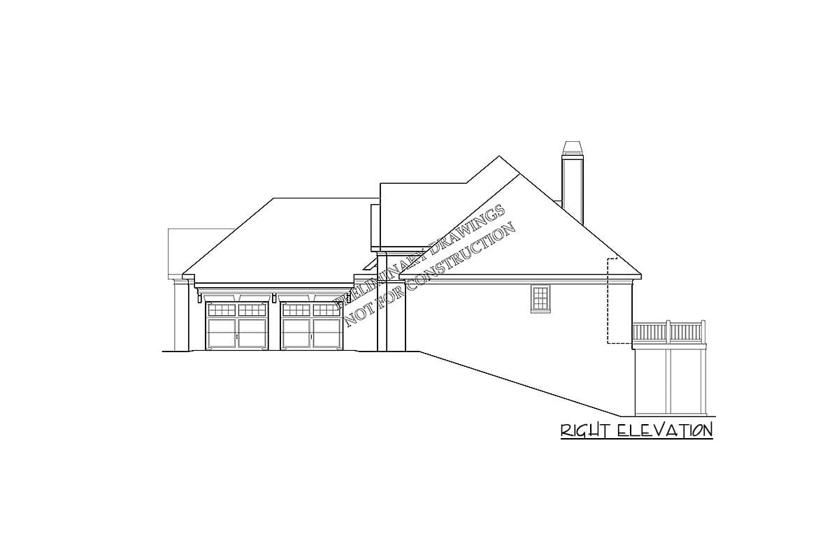 Plan 710012BTZ: One-Story Split Bedroom Traditional House Plan with Bonus Expansion - Image #6 - Traditional
