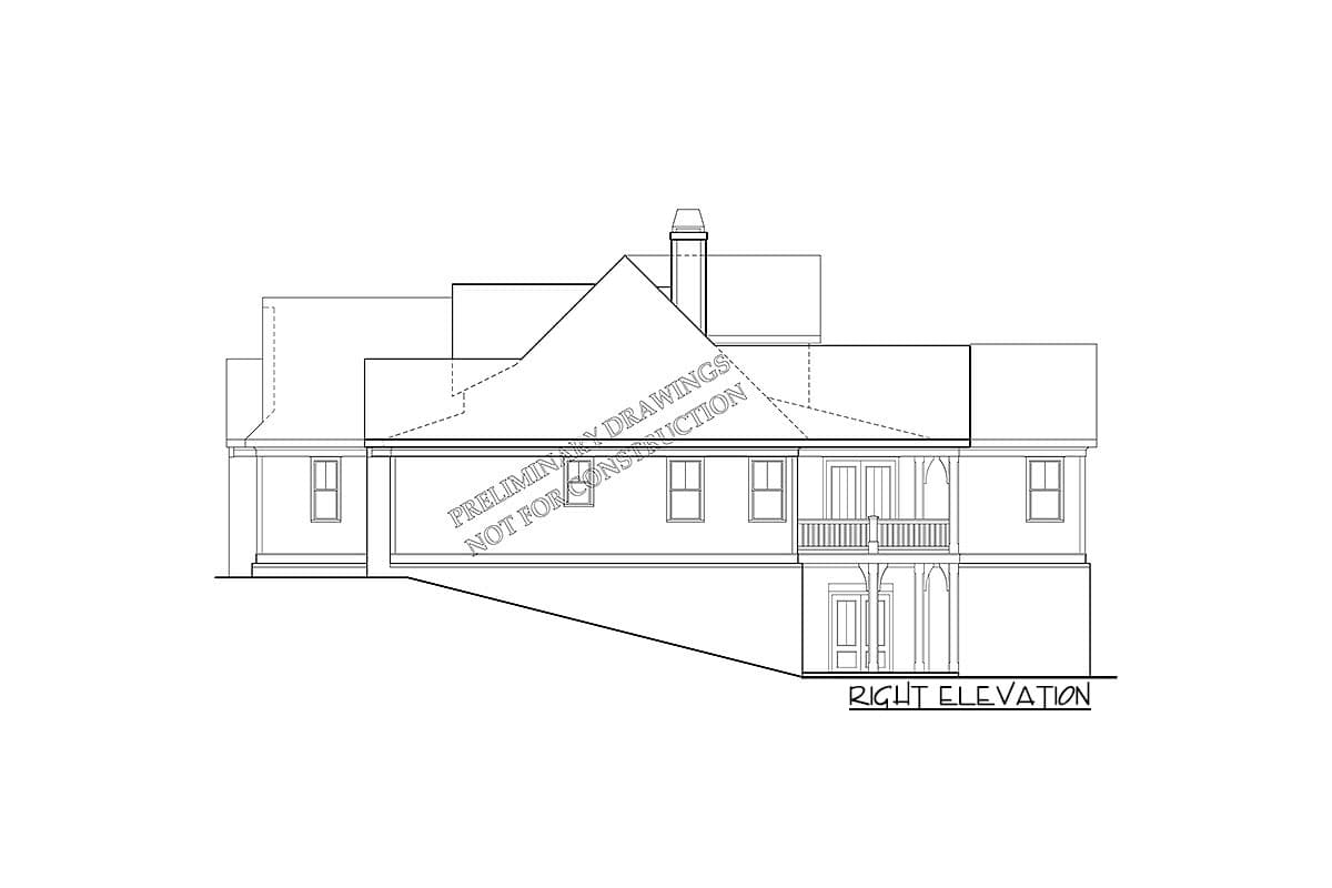 Plan 710015BTZ: Split Bedroom House Plan with Upstairs Expansion - 2073 Sq Ft - Image #19 - Country, Craftsman, New American