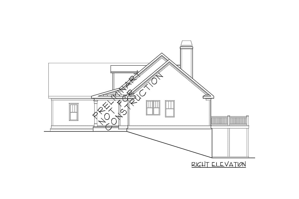 Plan 710016BTZ: Country Home Plan with Open Layout and Bonus Over Garage - Image #4 - Country, Traditional