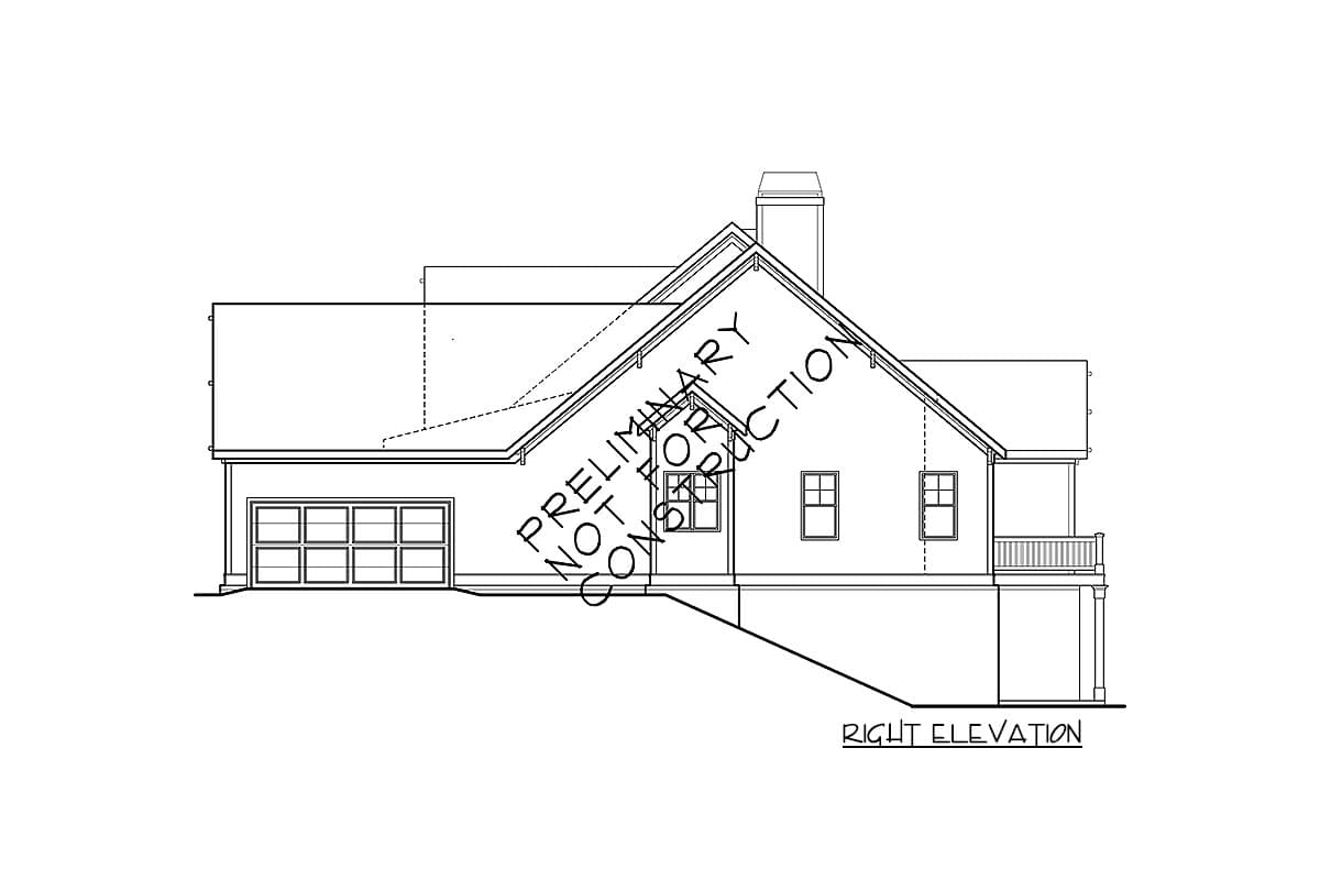 Plan 710024BTZ: Modest-Sized Country Home Plan Offering One-Story Living - Image #9 - Cottage, Country, Craftsman