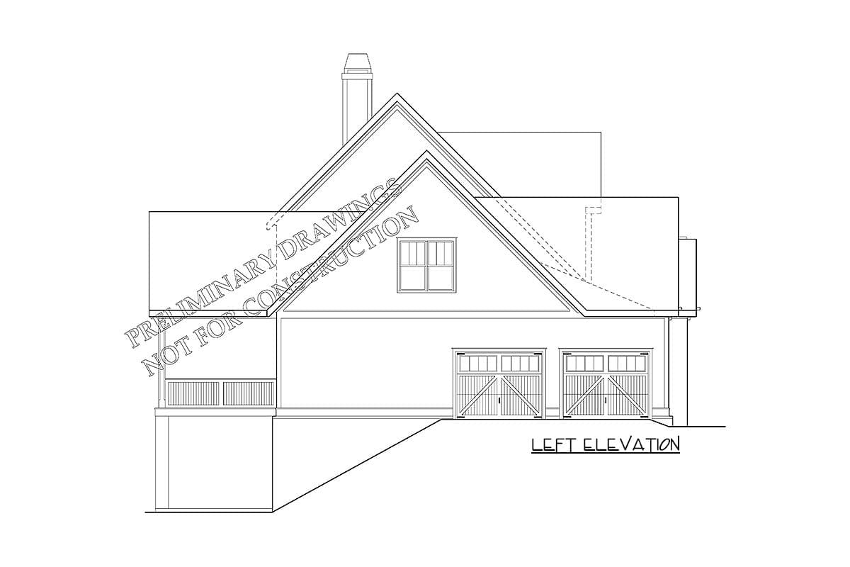 Plan 710026BTZ: 4-Bed New American Home Plan with Main Floor Master - 2743 Sq Ft - Image #4 - Country, Craftsman, New American
