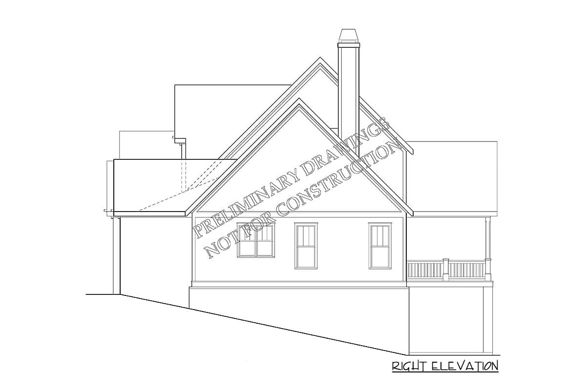 Plan 710026BTZ: 4-Bed New American Home Plan with Main Floor Master - 2743 Sq Ft - Image #6 - Country, Craftsman, New American