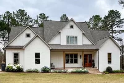 4-Bed New American Home Plan with Main Floor Master - 2743 Sq Ft