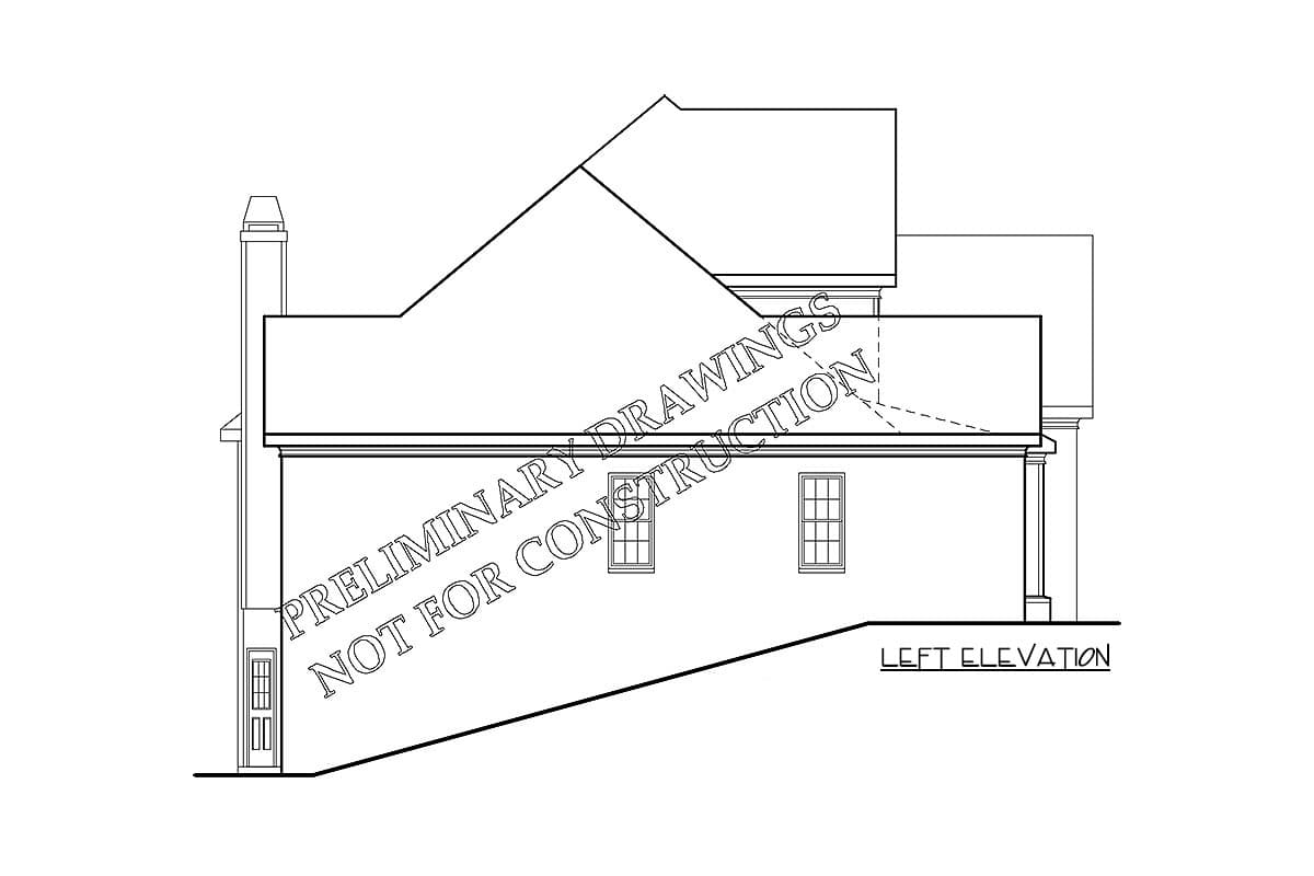 Plan 710032BTZ: Traditional Home Plan with Vaulted Master Suite Sitting Area - Image #10 - Southern, Traditional