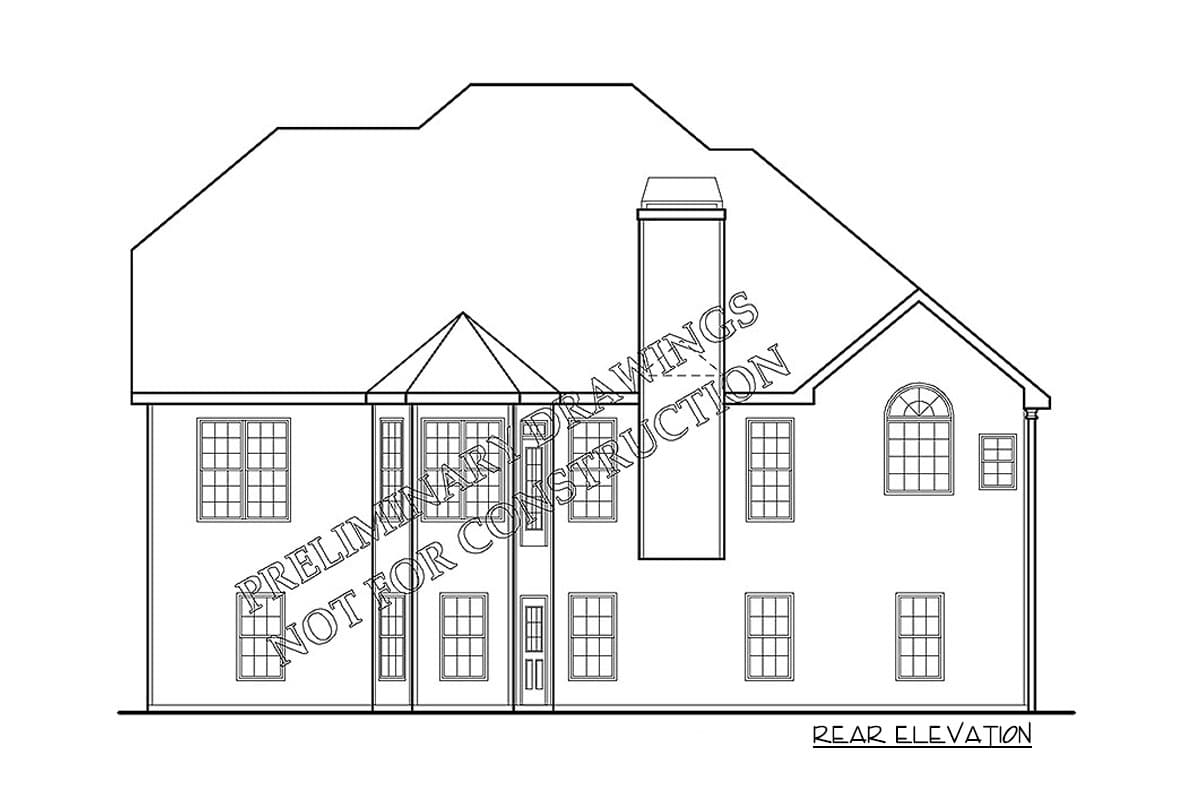 Plan 710032BTZ: Traditional Home Plan with Vaulted Master Suite Sitting Area - Image #11 - Southern, Traditional