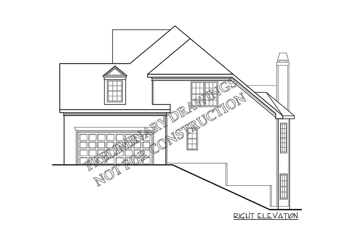 Plan 710032BTZ: Traditional Home Plan with Vaulted Master Suite Sitting Area - Image #12 - Southern, Traditional