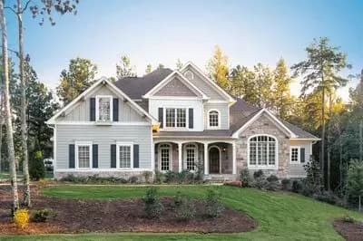 Stately 4-Bed House Plan with Angled Kitchen and Side-Entry Garage