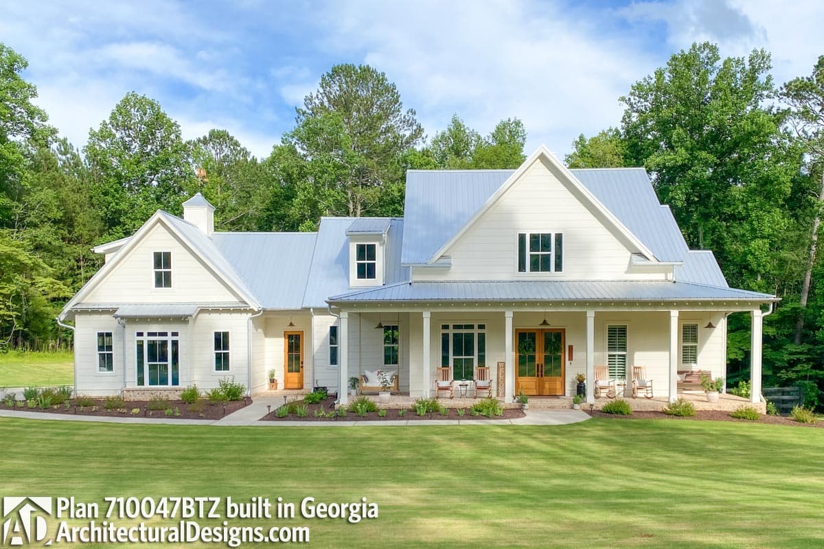 build gallery item - House Plan 710047BTZ Comes to Life in Georgia (Again!)