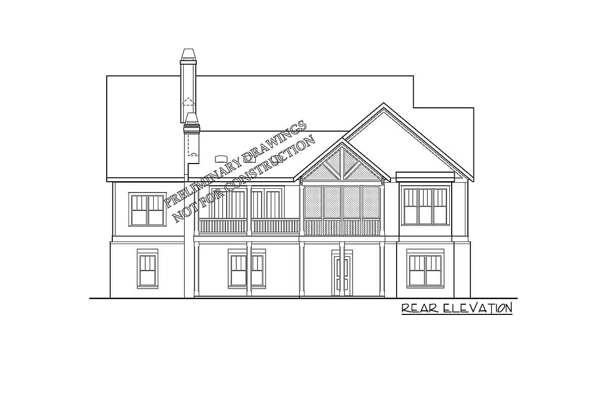 Plan 710058BTZ: Modern Farmhouse Plan with Optional Second Floor - 2205 Sq Ft - Image #15 - Country, Farmhouse, Modern Farmhouse, New American