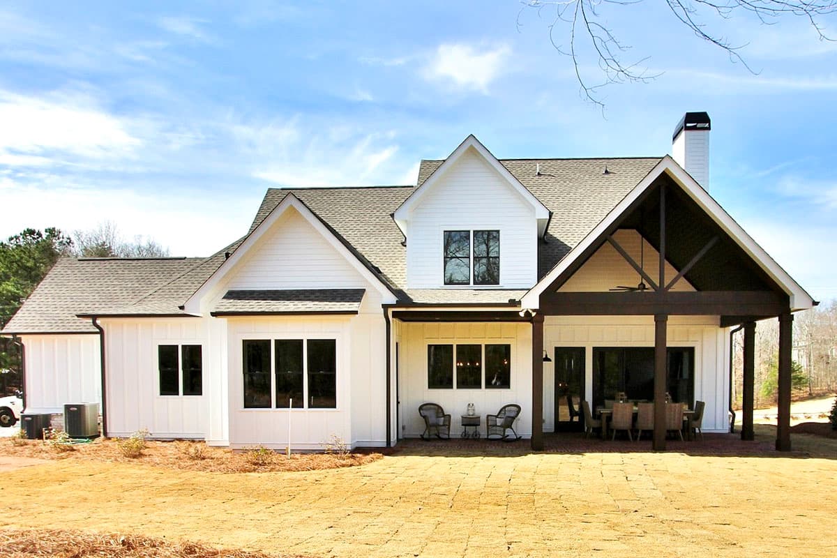 Plan 710062BTZ: Country Home Plan with Metal Roof and Clean Trim Lines - Image #5 - Country, Farmhouse, Modern Farmhouse, Traditional