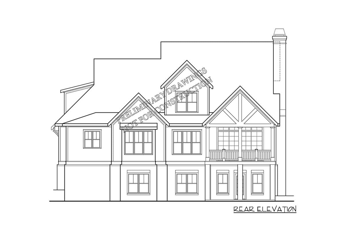 Plan 710062BTZ: Country Home Plan with Metal Roof and Clean Trim Lines - Image #7 - Country, Farmhouse, Modern Farmhouse, Traditional